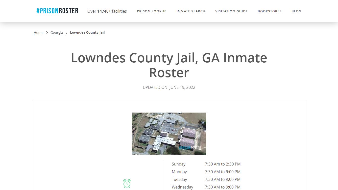 Lowndes County Jail, GA Inmate Roster - Inmate Locator